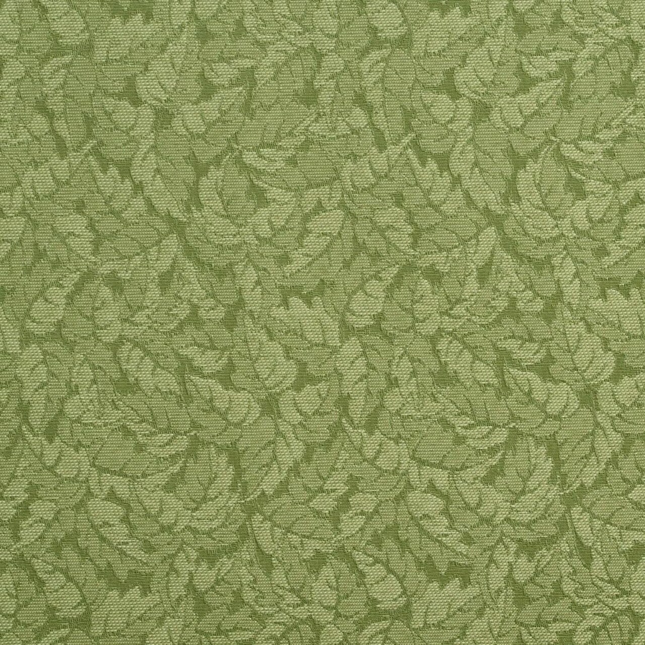 Green Stain Resistant Performance Pet Friendly Leaves Small Scale Woven Pattern Upholstery Fabric by The Yard - SKU: Gianni Spring